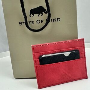 State Of Mind NYC Vegan Leather Wallet w/ Multipurpose Survival Tool insert